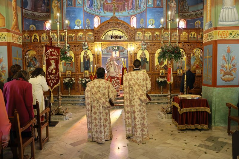 Η εορτή του Αγίου Μεγαλομάρτυρος Γεωργίου του τροπαιοφόρου